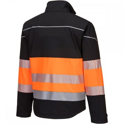 PW375 PW3 Hi-Vis Class 1 Softshell Jacket
