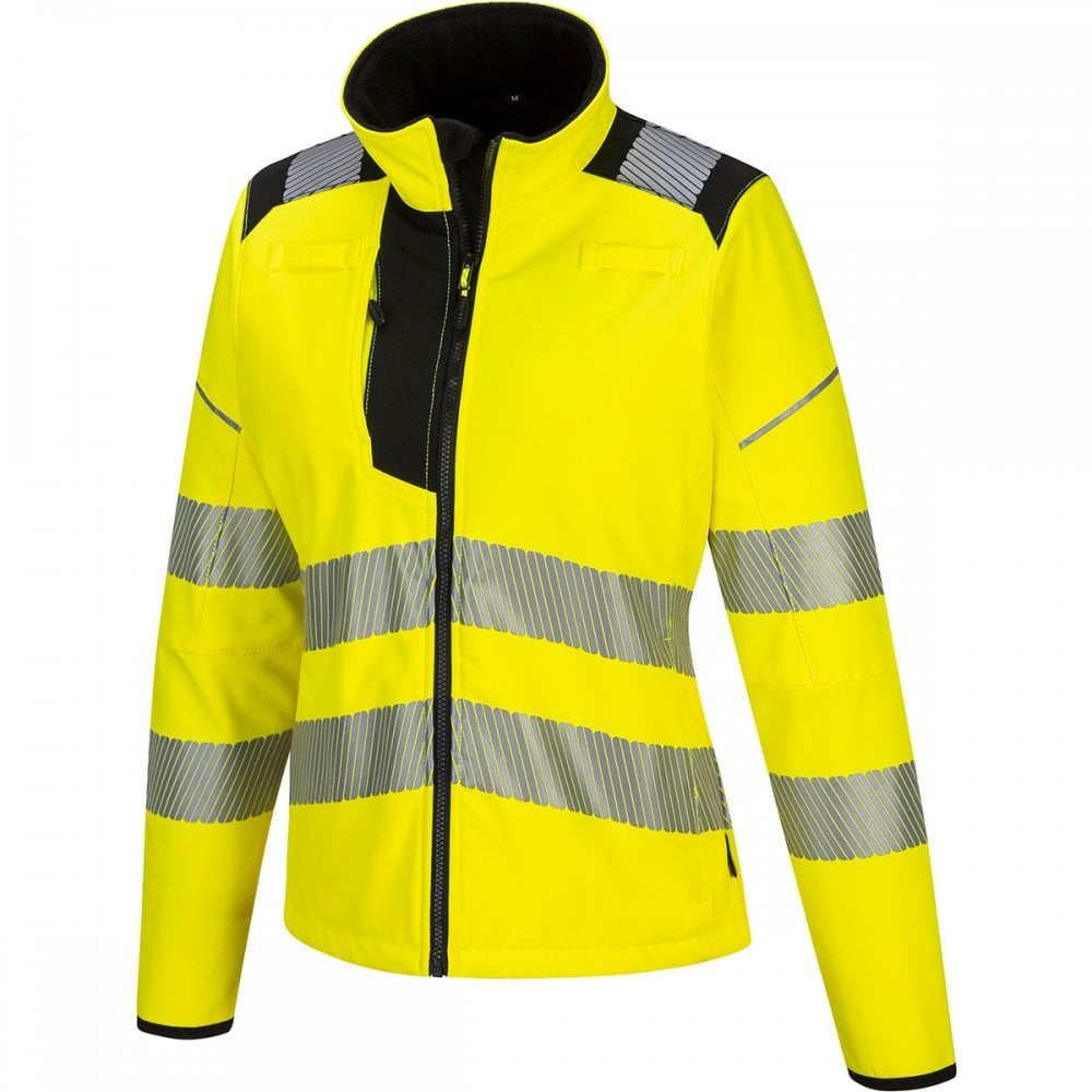 PW381 PW3 Hi-Vis Womens Softshell