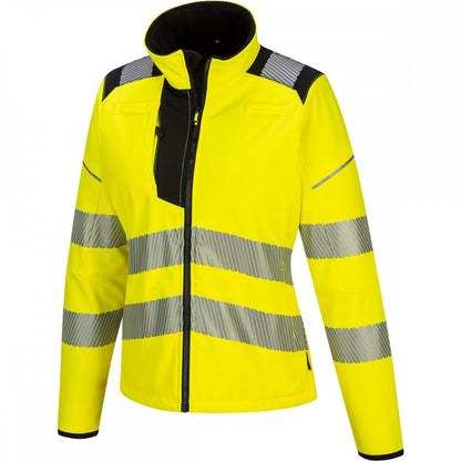 PW381 PW3 Hi-Vis Womens Softshell