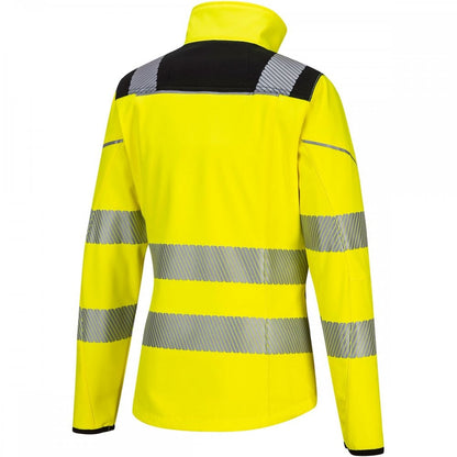 PW381 PW3 Hi-Vis Womens Softshell