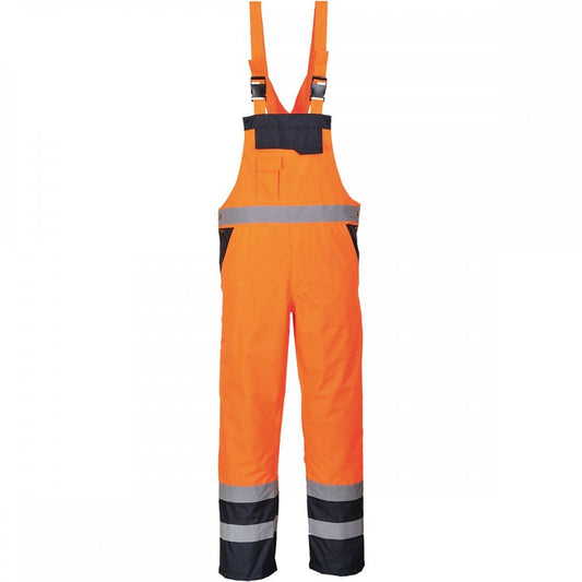 S489 Contrast Bib & Brace - Lined