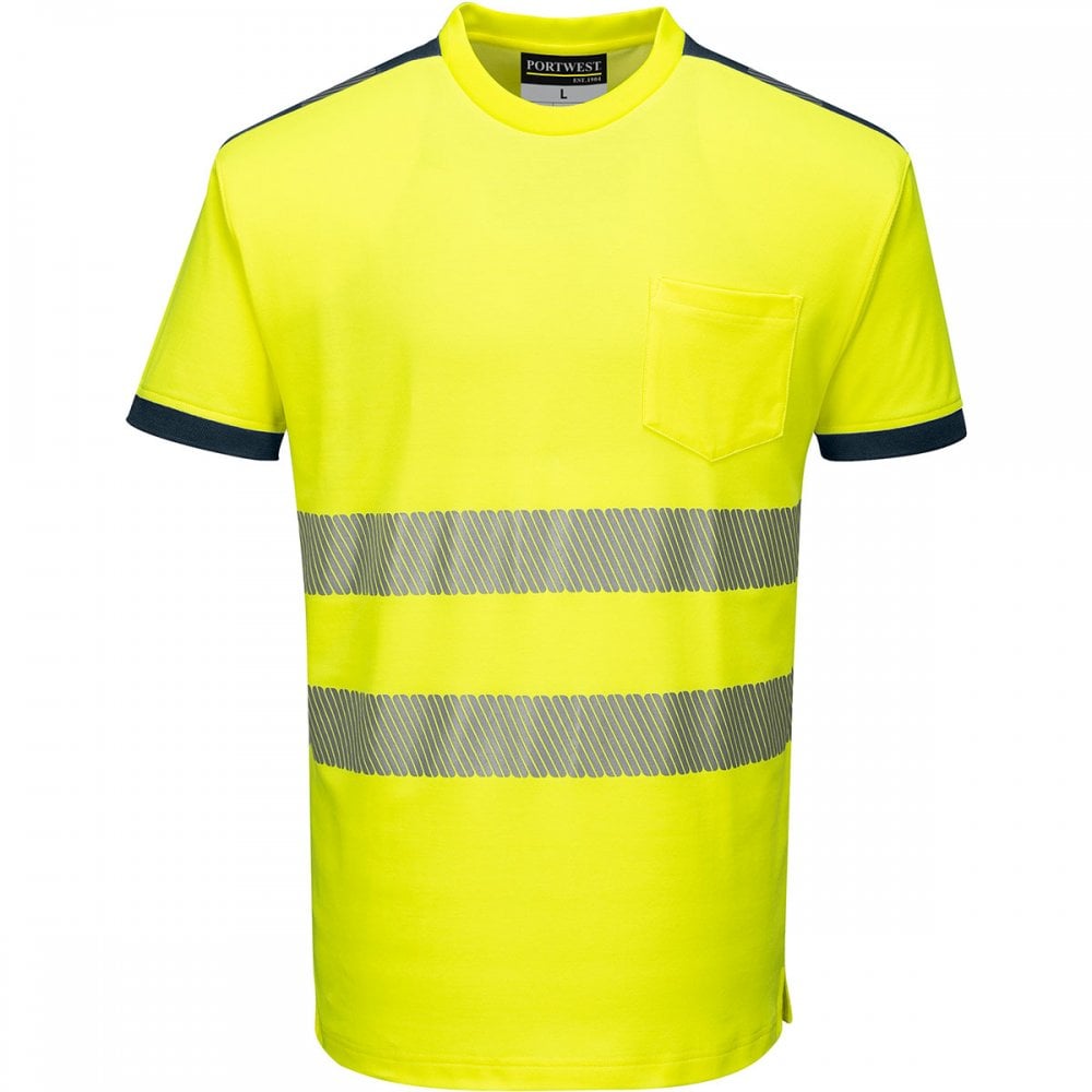 T181 PW3 Hi-Vis T-Shirt Short Sleeve