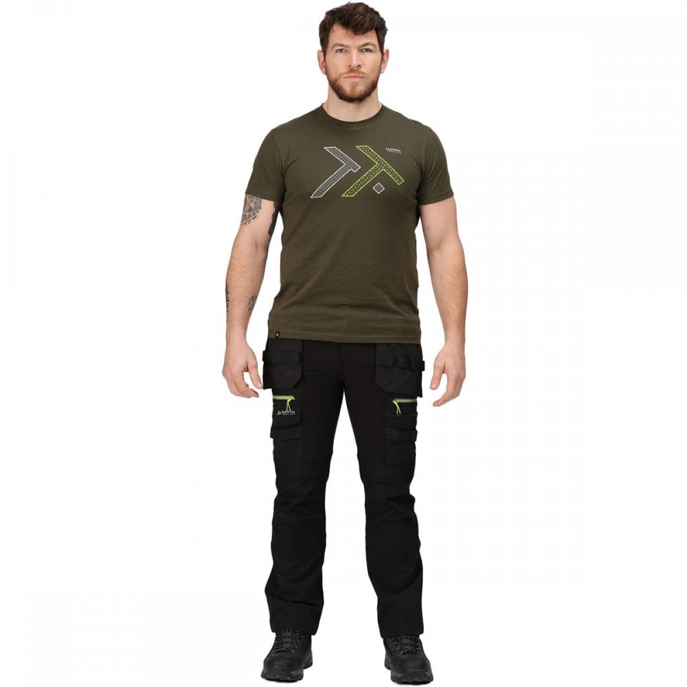 TRJ393 Mens Infiltrate Softshell Water Resistant Stretch Trousers
