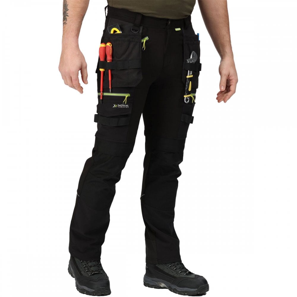 TRJ393 Mens Infiltrate Softshell Water Resistant Stretch Trousers