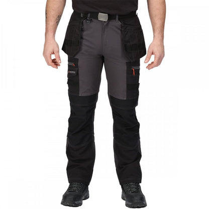 TRJ393 Mens Infiltrate Softshell Water Resistant Stretch Trousers