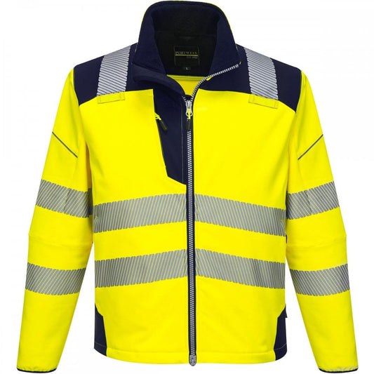 T402 PW3 Hi-Vis Softshell Jacket