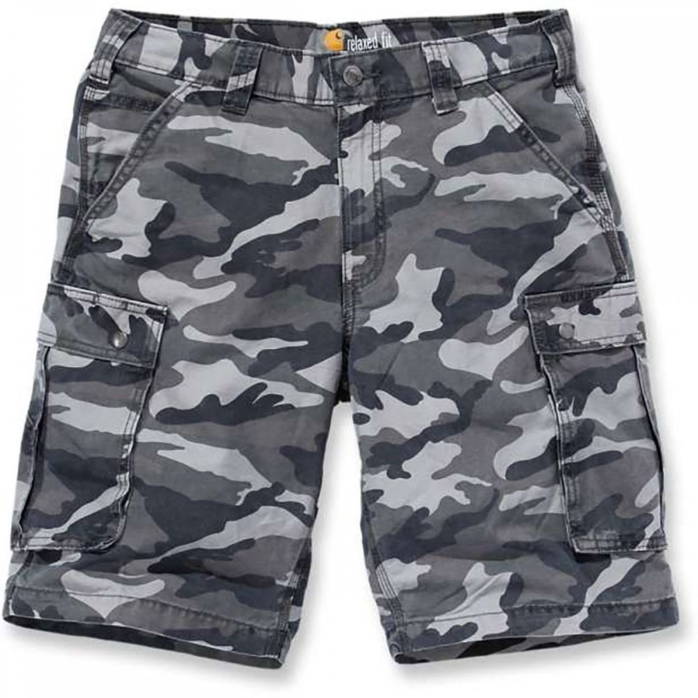 100279 Rugged Cargo Summer Camo Shorts - Snug fitted style