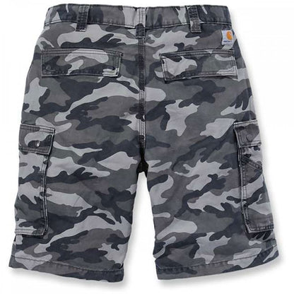 100279 Rugged Cargo Summer Camo Shorts - Snug fitted style