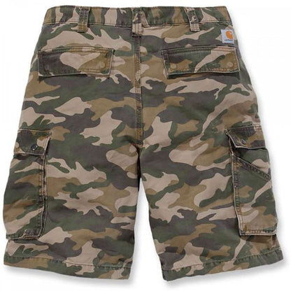 100279 Rugged Cargo Summer Camo Shorts - Snug fitted style