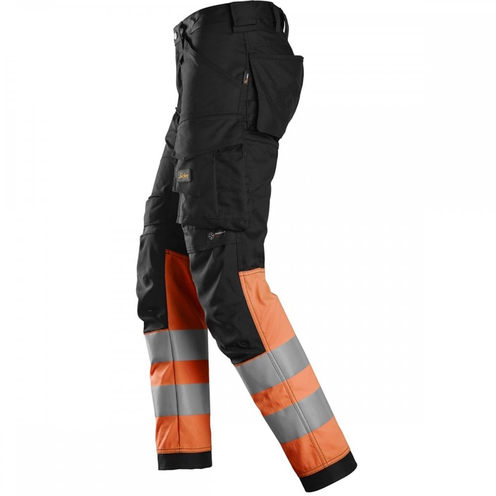 6334 High-Vis Class 1 Stretch Trousers