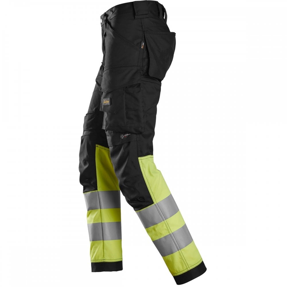 6334 High-Vis Class 1 Stretch Trousers