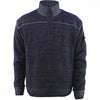 50354 Naxos Frontline Knitted Jumper With Half Zip