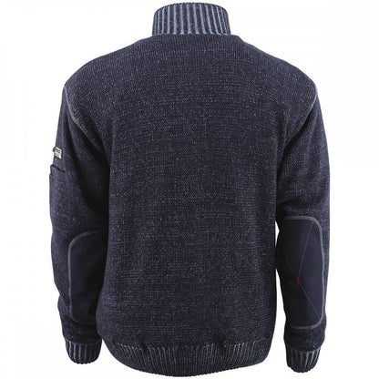 50354 Naxos Frontline Knitted Jumper With Half Zip