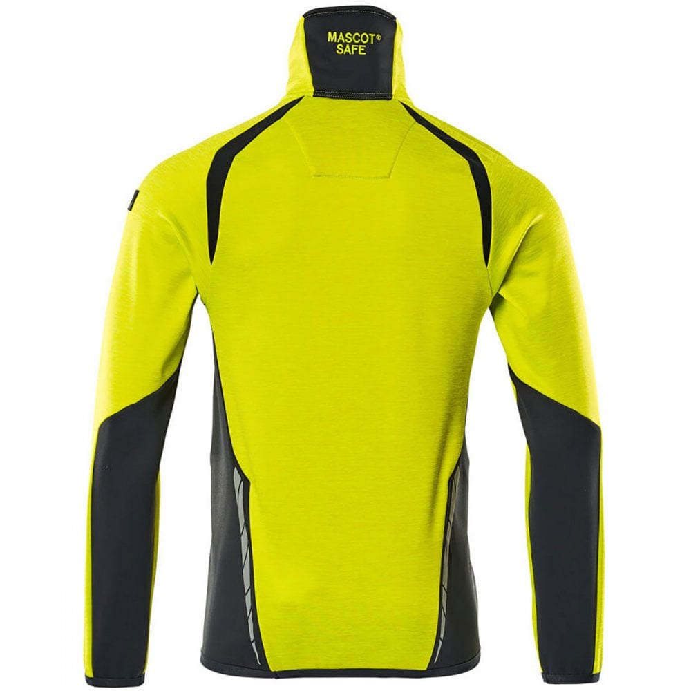 19303 Accelerate Safe Fleece Jumper with half zip