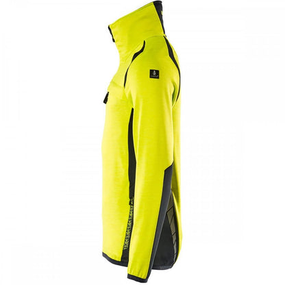 19303 Accelerate Safe Fleece Jumper with half zip