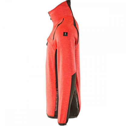19303 Accelerate Safe Fleece Jumper with half zip