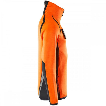 19303 Accelerate Safe Fleece Jumper with half zip