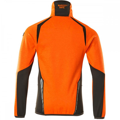 19303 Accelerate Safe Fleece Jumper with half zip