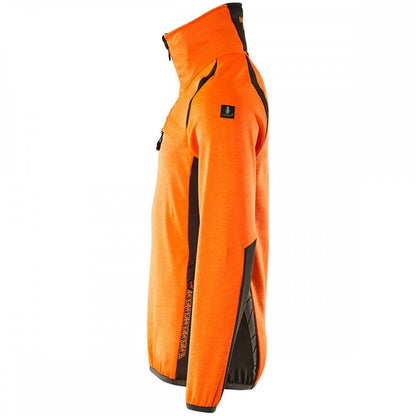 19303 Accelerate Safe Fleece Jumper with half zip