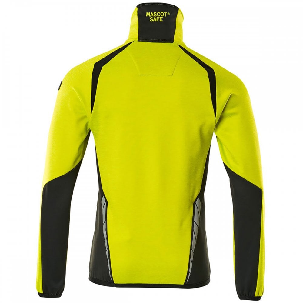 19303 Accelerate Safe Fleece Jumper with half zip