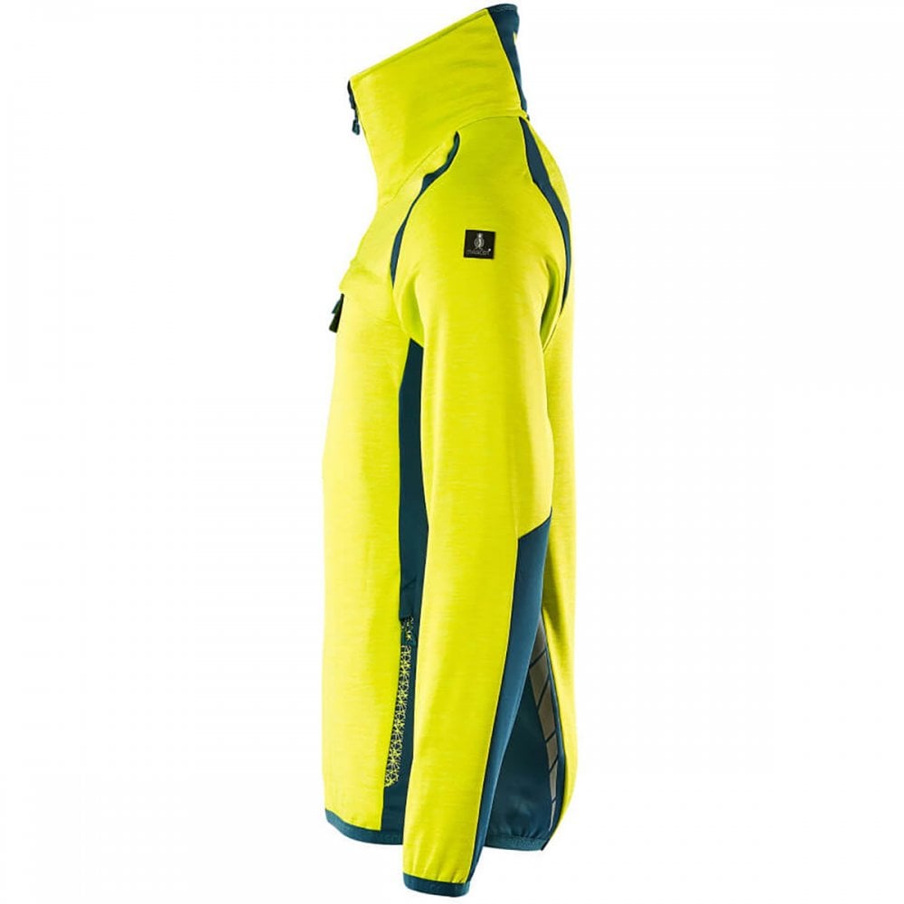 19303 Accelerate Safe Fleece Jumper with half zip