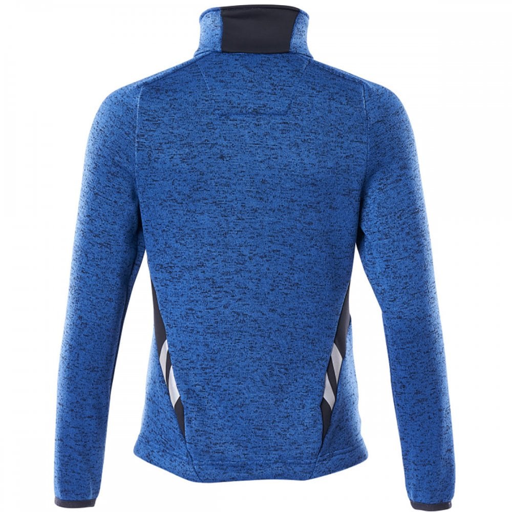 18155 Accelerate Knitted Jumper with zipper