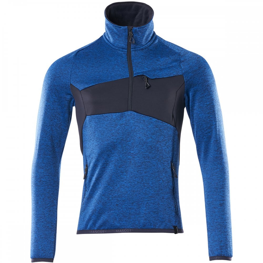 18003 Half Zip Accelerate Fleece Jumper with STRETCH