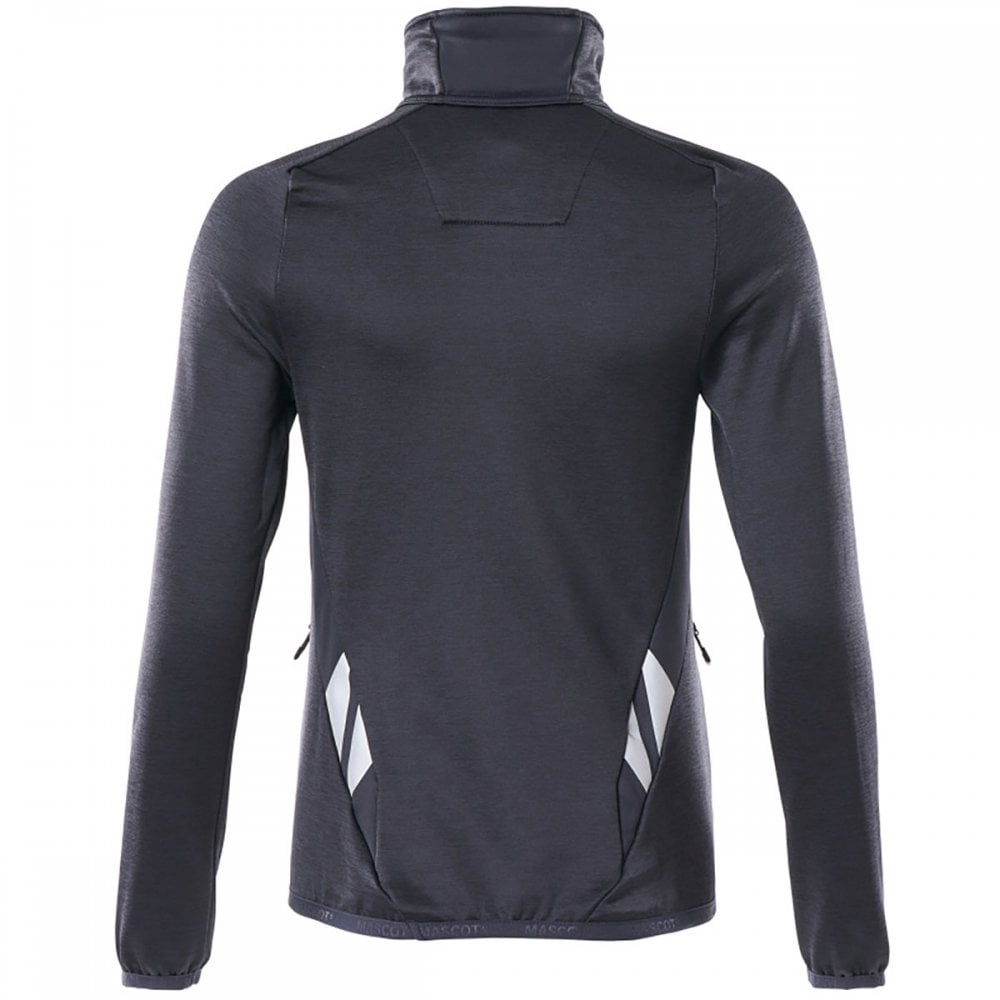 18053 Womens Accelerate Fleece Jumper with half zip