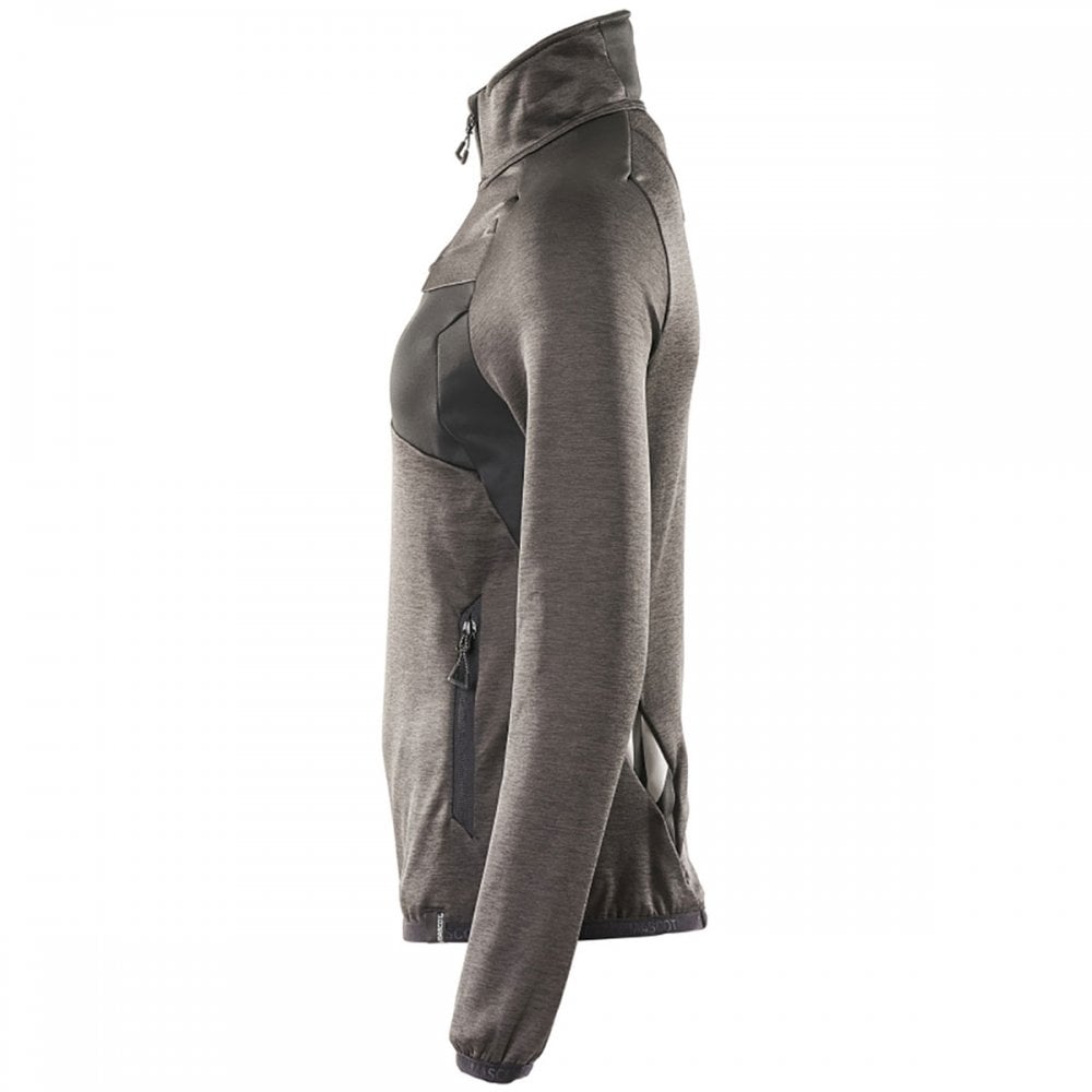 18053 Womens Accelerate Fleece Jumper with half zip