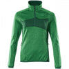 18053 Womens Accelerate Fleece Jumper with half zip