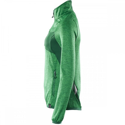18053 Womens Accelerate Fleece Jumper with half zip