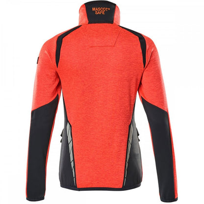 19353 Womens Accelerate Safe Fleece Jumper with half zip