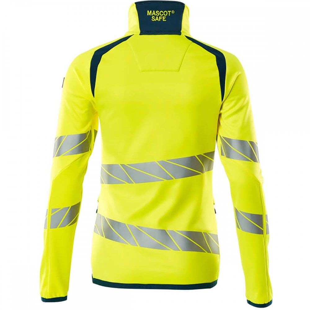 19153 Womens Accelerate Safe Fleece Jumper with zipper