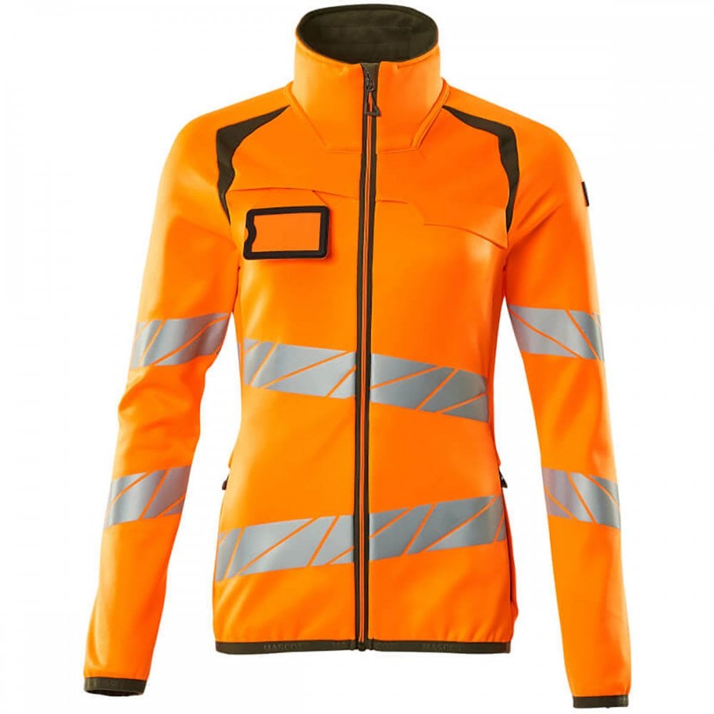 19153 Womens Accelerate Safe Fleece Jumper with zipper