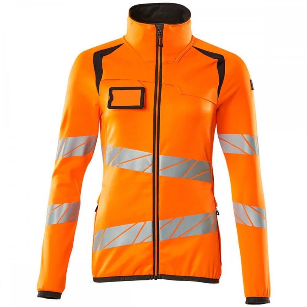 19153 Womens Accelerate Safe Fleece Jumper with zipper