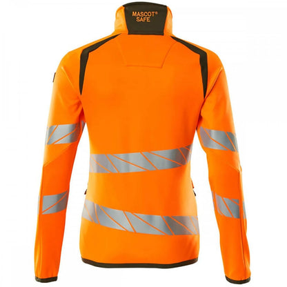 19153 Womens Accelerate Safe Fleece Jumper with zipper