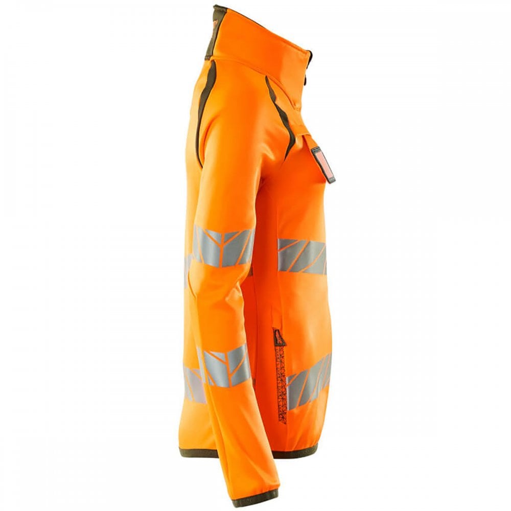 19153 Womens Accelerate Safe Fleece Jumper with zipper