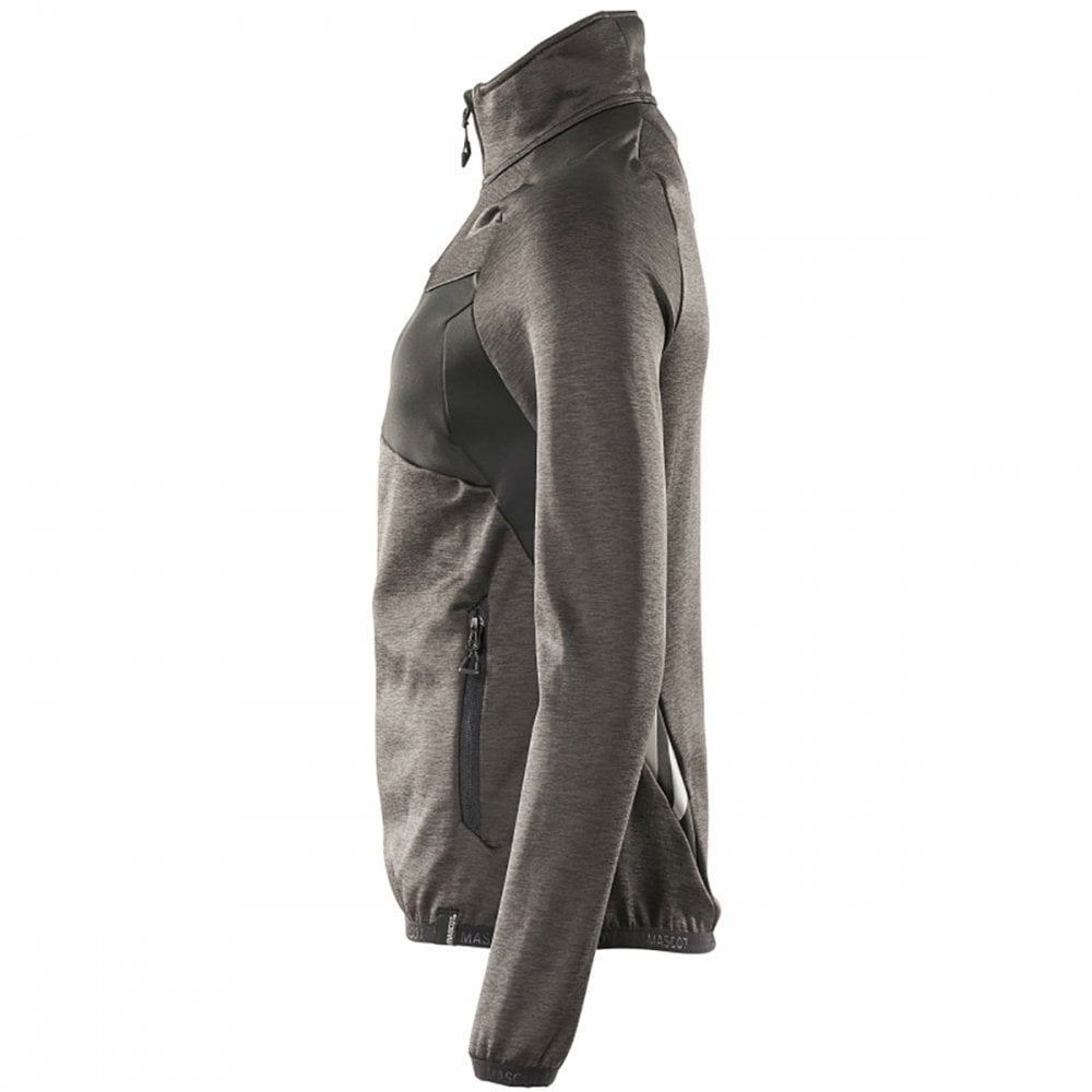 18153 Womens Accelerate Fleece Jumper with zipper