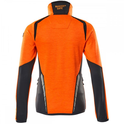19453 Womens Accelerate Safe Fleece Jumper with zipper