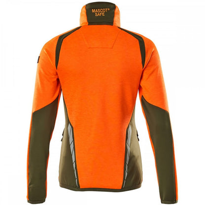19453 Womens Accelerate Safe Fleece Jumper with zipper