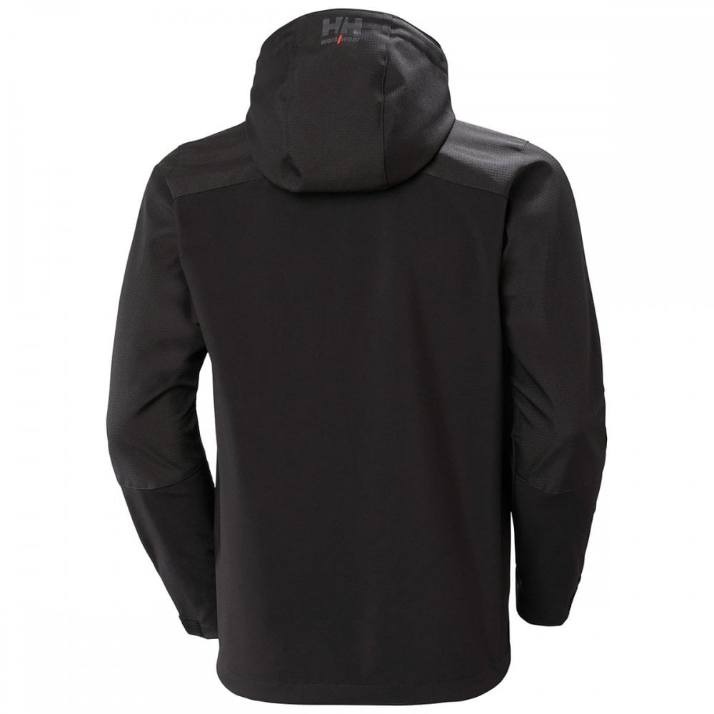 74290 Oxford Hooded Softshell Jacket