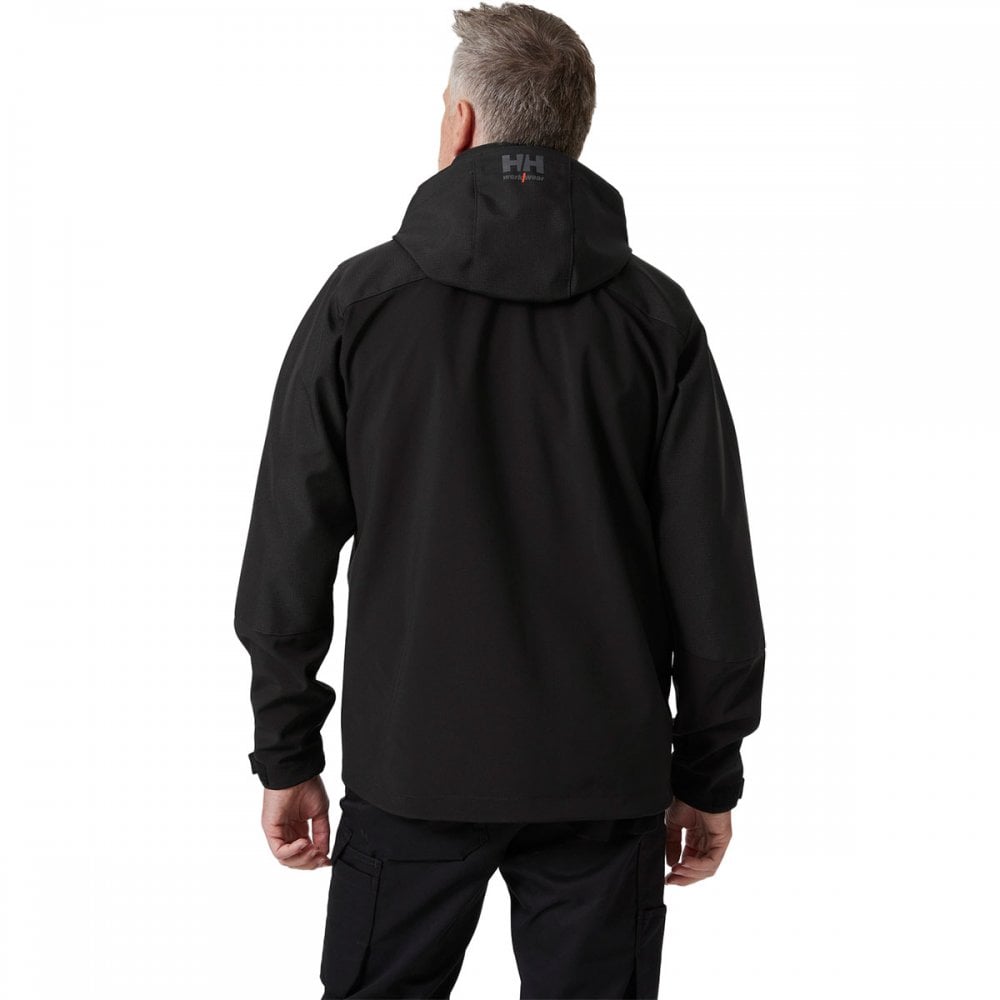 74290 Oxford Hooded Softshell Jacket
