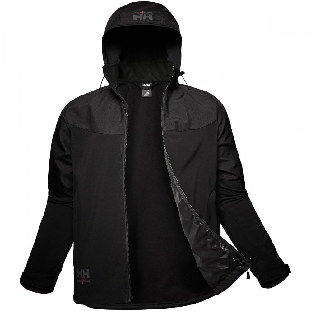 74290 Oxford Hooded Softshell Jacket