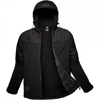 74290 Oxford Hooded Softshell Jacket
