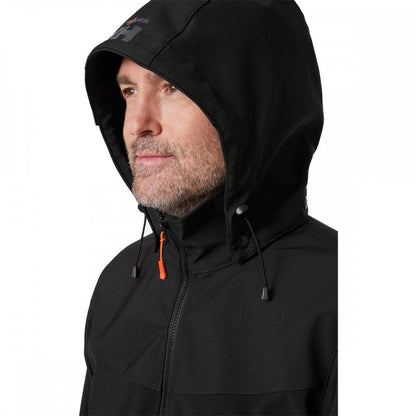 74290 Oxford Hooded Softshell Jacket