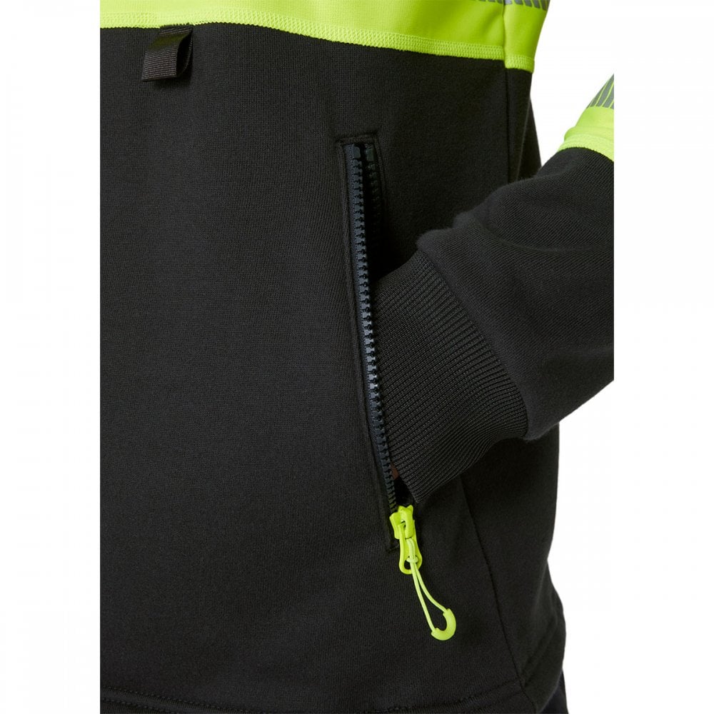 79274 ICU Hi Vis Zip Sweatshirt