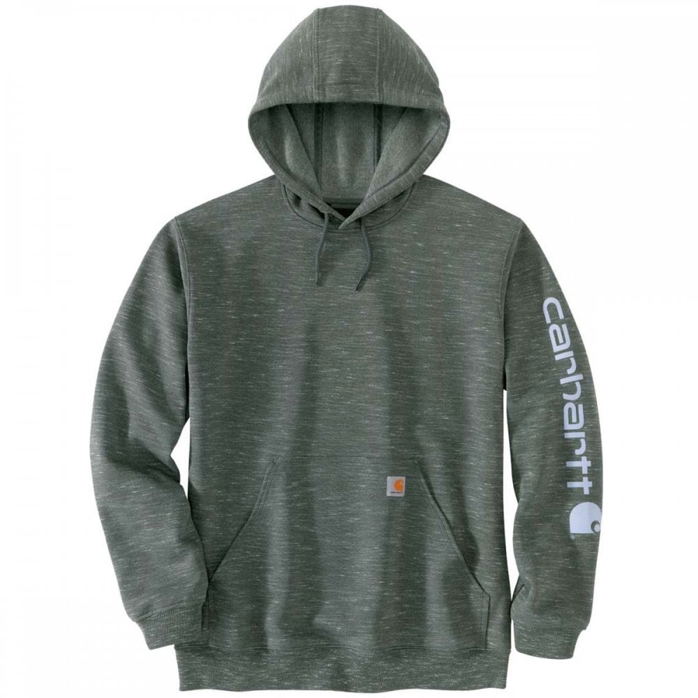 K288 Loose Fit Midweight Logo Sleeve Graphic Sweatshirt