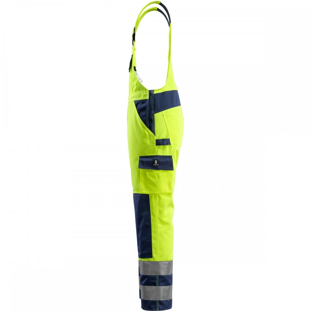 07169 Barras Safe Compete Bib & Brace With Kneepad Pockets