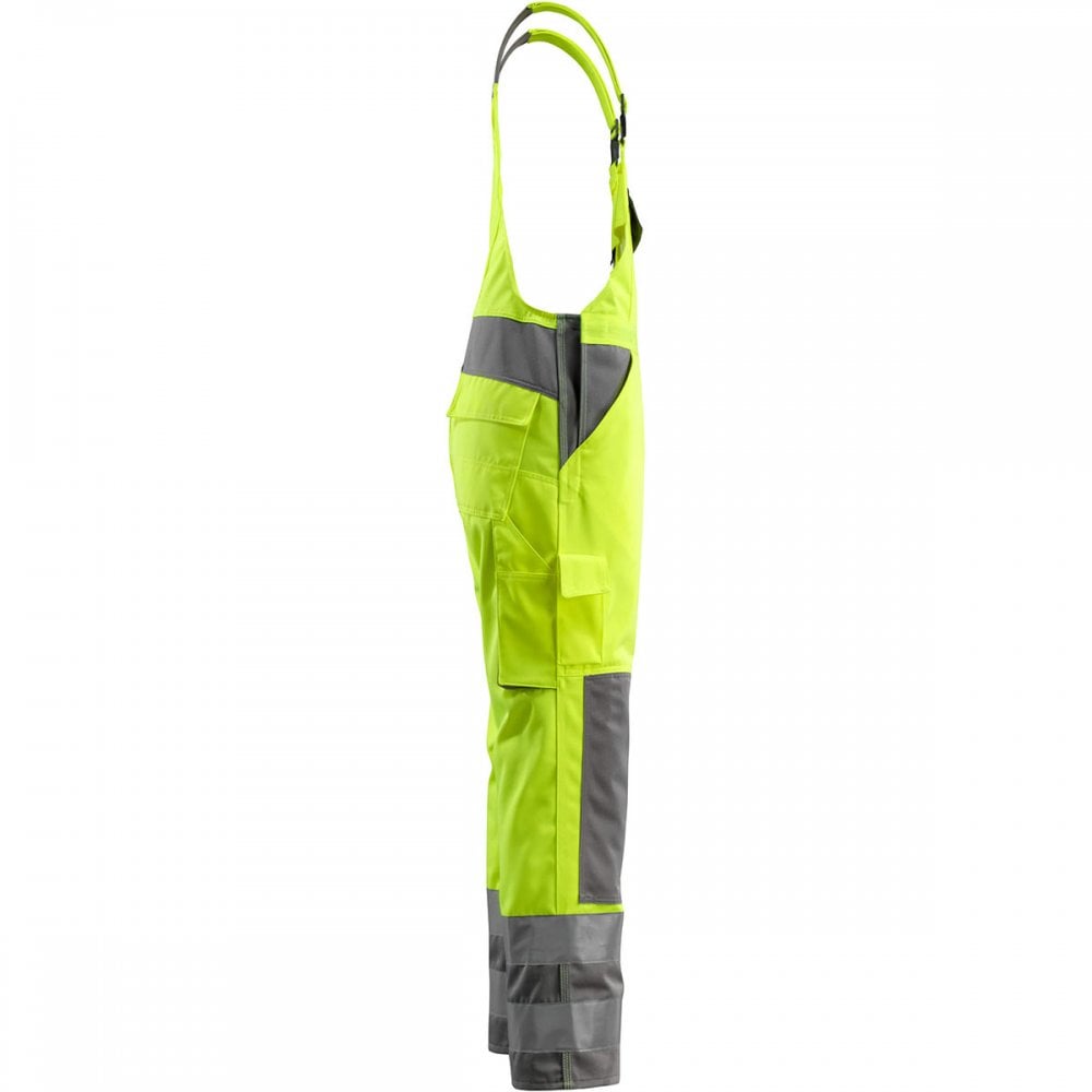 07169 Barras Safe Compete Bib & Brace With Kneepad Pockets