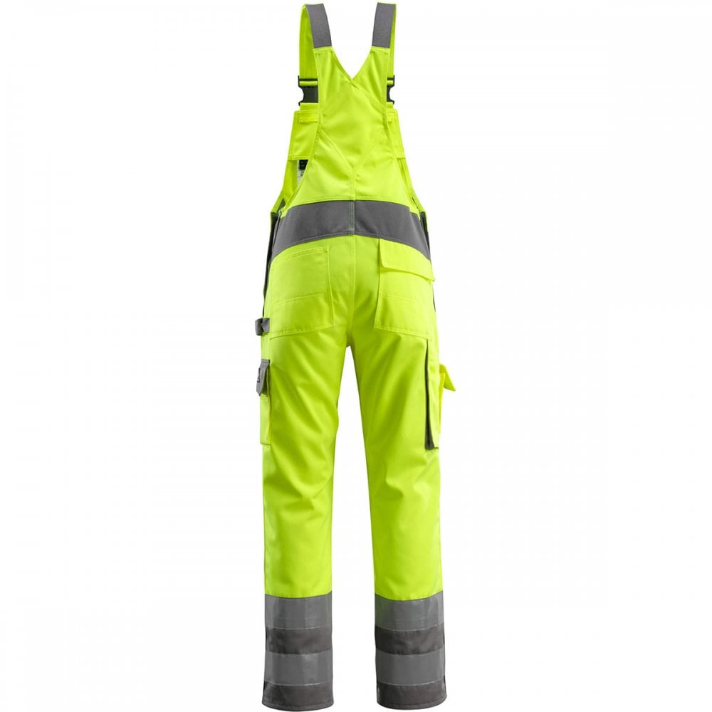07169 Barras Safe Compete Bib & Brace With Kneepad Pockets